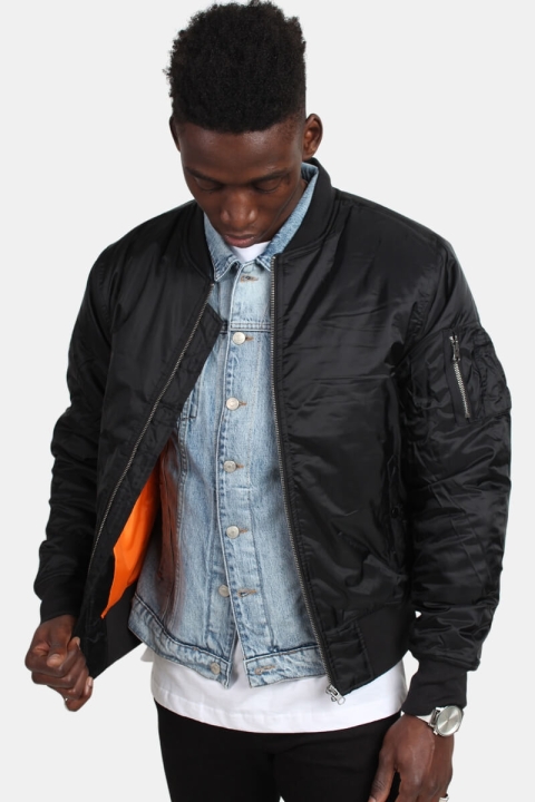 Urban Classics Bomber jakke Black