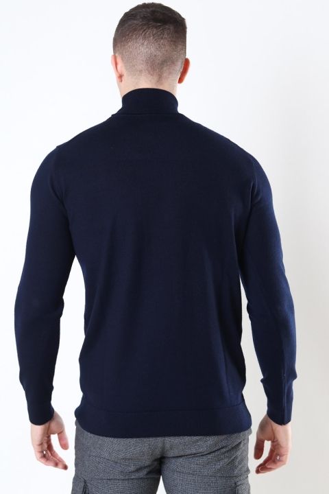 Clean Cut Copenhagen Merino Wool Roll Strikke Navy