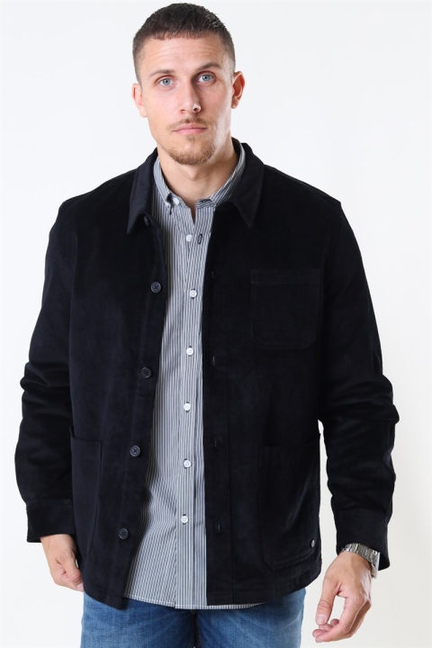 Clean Cut Steve Overshirt Black