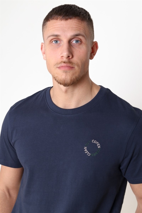 Clean Cut Antonie Logo S/S T-shirt Navy