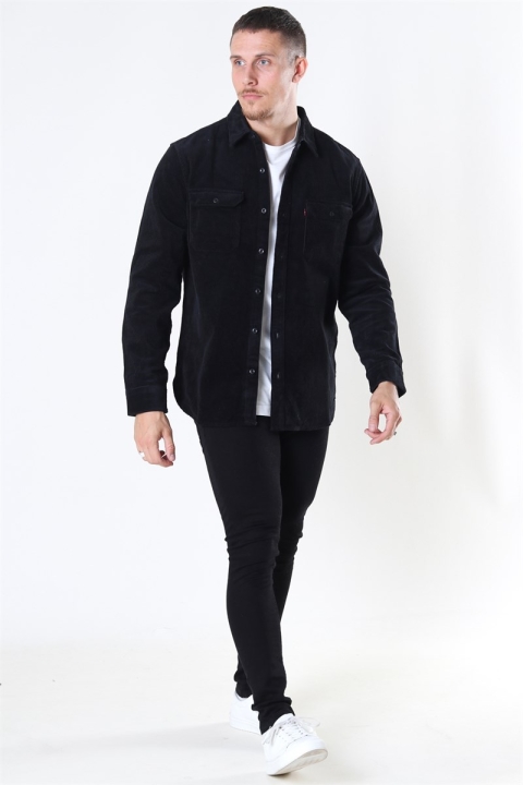 Levis Jackson Worker CordKlokkeoy Jet Black