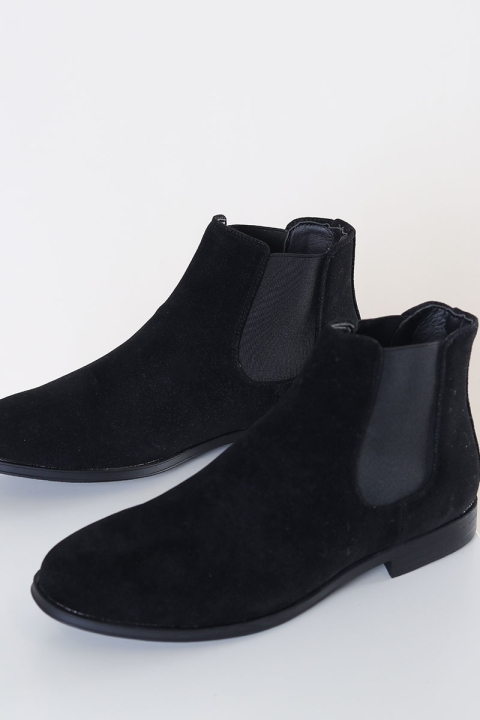 Liebhaveri Chelsea Boots Semsket Black