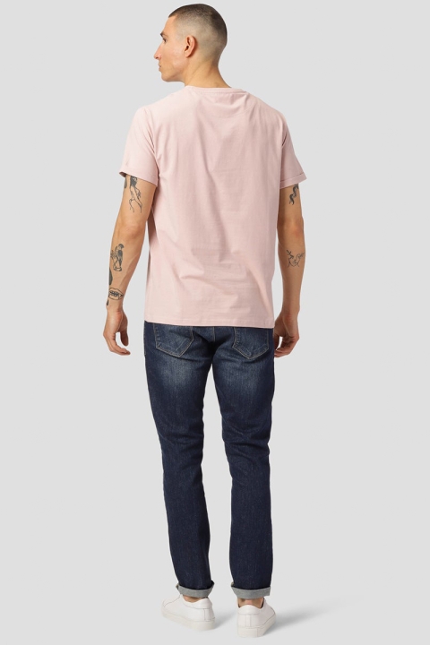 Clean Cut Copenhagen Basic Organic Tee Dusty Rose