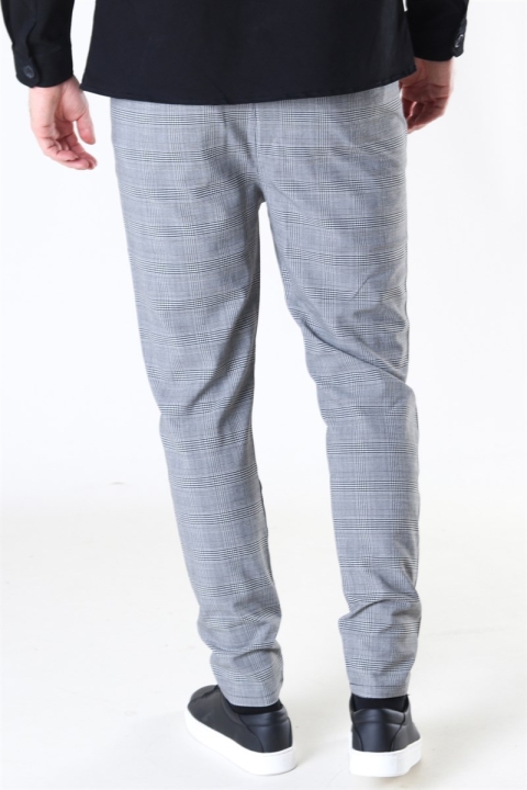 Denim Project Suit Check Pant Grey Check