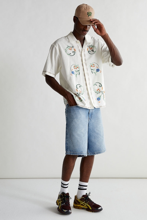 Woodbird Banks Curl Shirt Off White