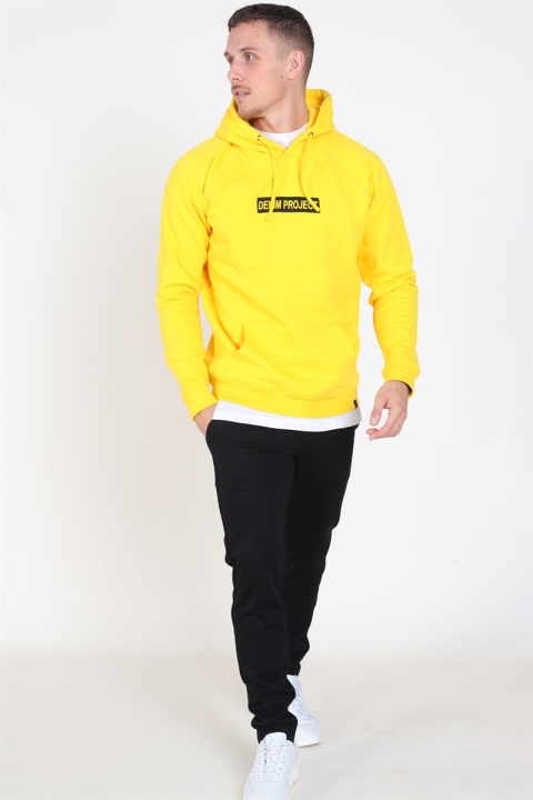 Denim Project Box Logo Hoodie Yellow