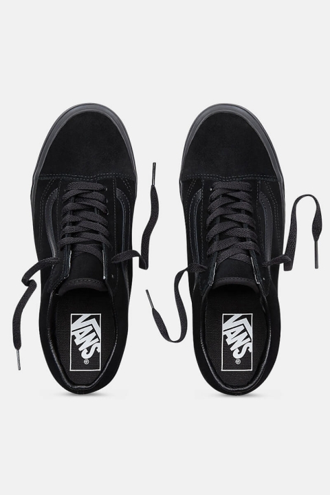 Vans Old Skool Semsket Sneakers Black/Black/Black