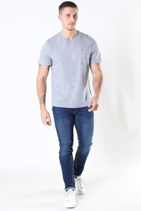 Tommy Jeans Original Jersey T-shirt Lt Grey HTR