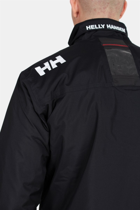 Helly Hansen Crew Midlayer Jakke Black