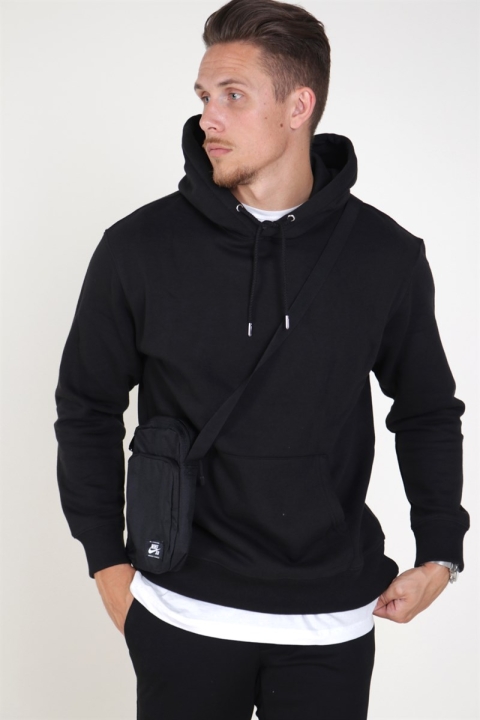 Jack & Jones Soft Genser Hood Black