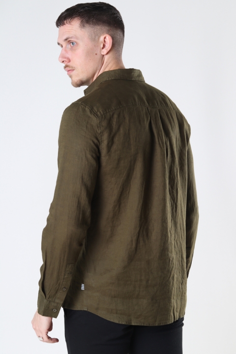 Tailored & Originals TOArmin LS Dark Olive