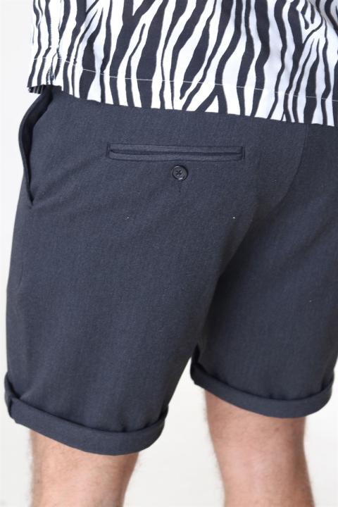 Woodbird Steffen Twill Shorts Grey