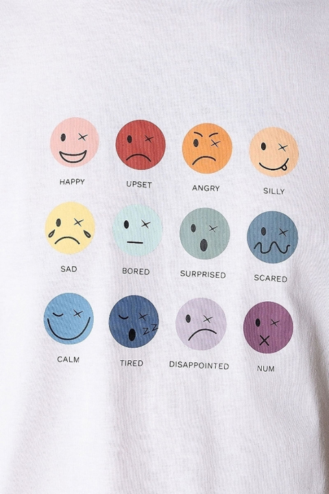 Clean Cut Copenhagen Emoji t-shirt White