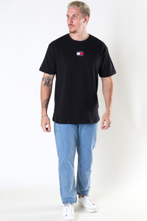 Tommy Hilfiger TJM TOMMY BADGE TEE Black