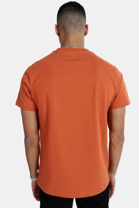 WoodBird Simon Info T-skjorte Hot Sauce Orange