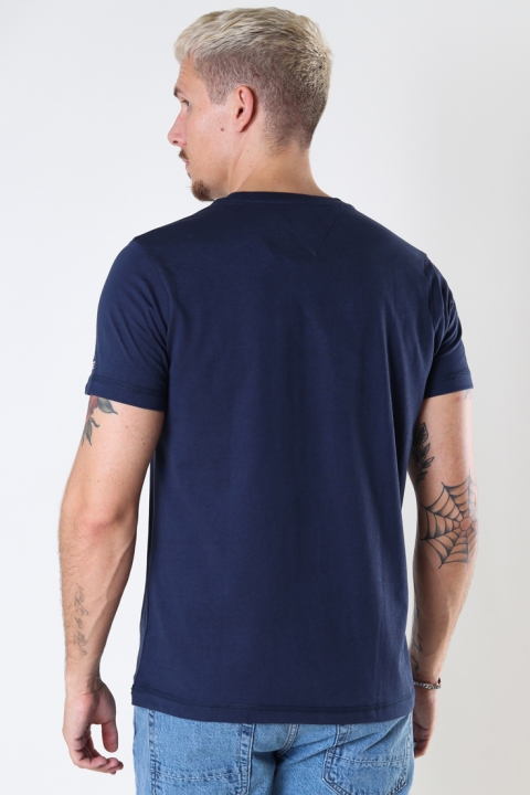 TJM CHEST LOGO TEE Twilight Navy