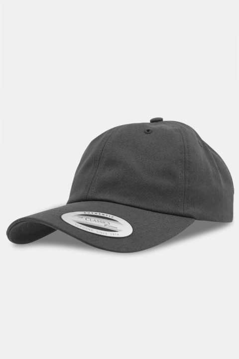 Flexfit Low Profile Cotton Twill Baseball Caps Dark Grey