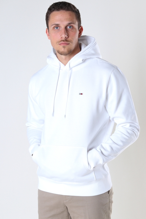 Tommy Hilfiger TJM REGULAR FLEECE HOODIE White