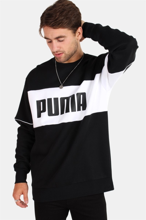 Puma Retro Crew Genser Black