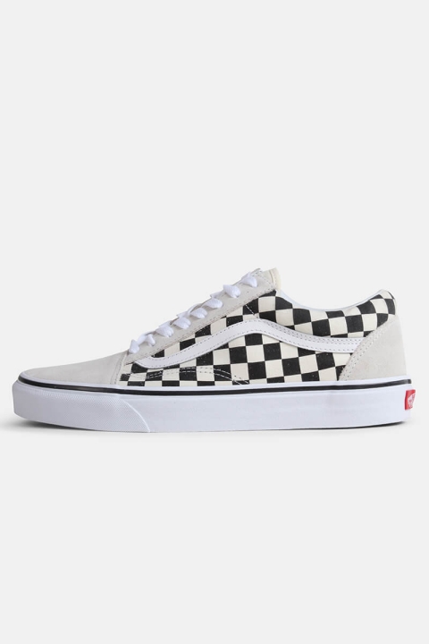 Vans Old Skool Checkerbord Sneakers White Black