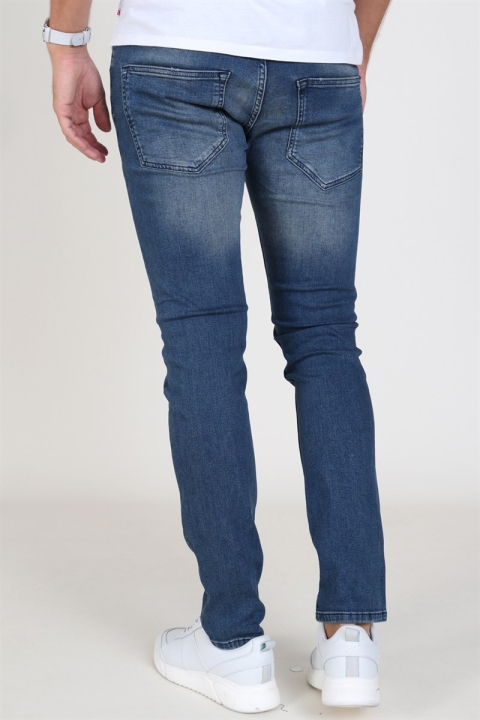 Redefined Rebel Stockholm Destroy Jeans Mining Blue