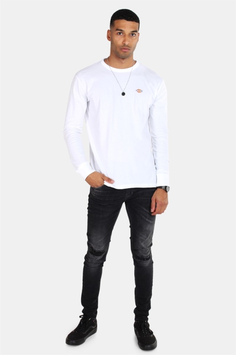 Dickies Round Rock L/S T-Shirt White