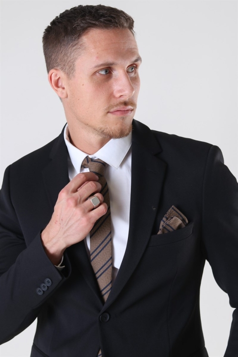 Solid Frederic Class Blazer Black