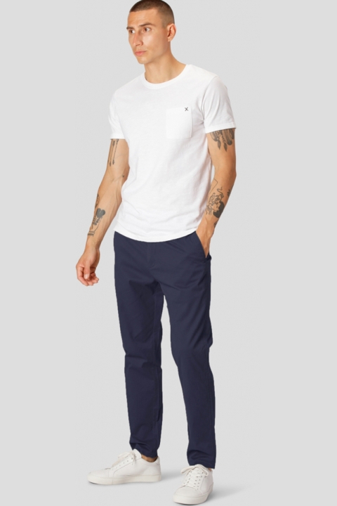 Clean Cut Copenhagen Milano Drake Stretch Pants Navy