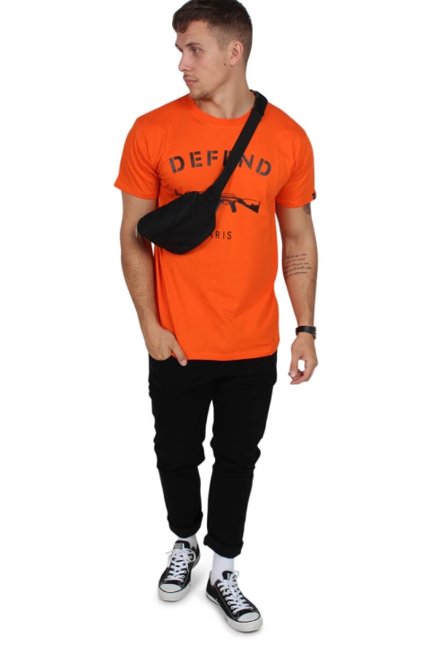 Defend Paris Paris T-skjorte Orange