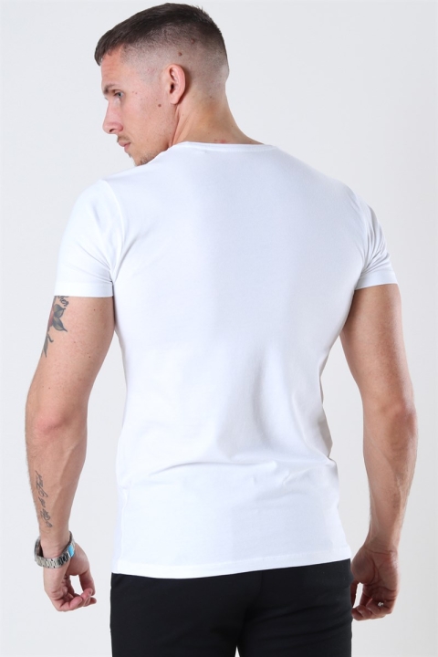 Muscle Fit T-shirt 2-Pack White