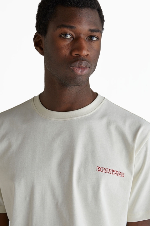 Woodbird Earl Earth Tee Off White