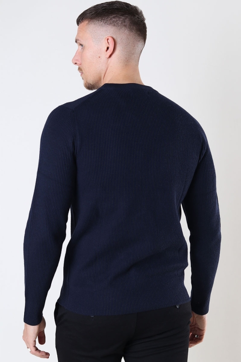 Jack & Jones JPRPERFECT KNIT CREW NECK SN Maritime Blue