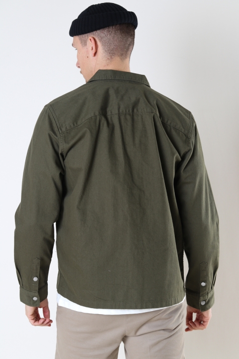 ONLY & SONS ONSALEC LS WORKWEAR OVERSHIRT Olive Night