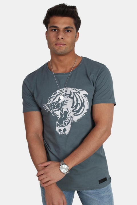 Just Junkies Tiger T-skjorte Lead