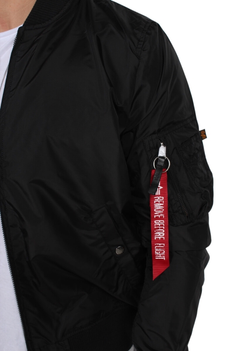 Alpha Industries MA-1 TT Bomber Jakke Black