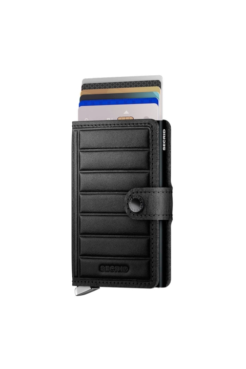 Secrid Emboos Premium Miniwallet Black