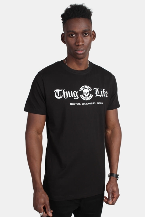 Mister Tee MT384 Thug Life Cities Tee Black