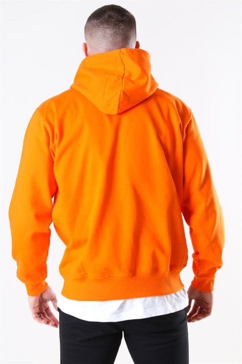 Basic Brand Hooded Genser Orange