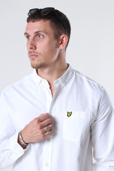 Lyle & Scott Oxford Skjorte White