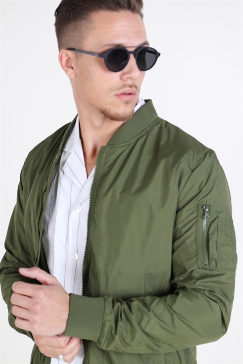 Urban Classics  Light Bomber Jakke Olive