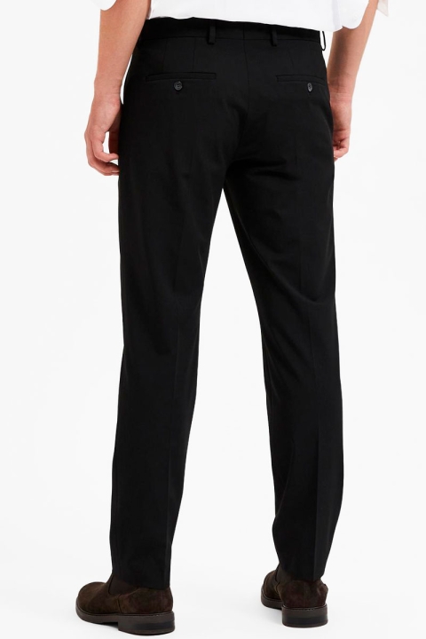 Selected Slim Liam Flex Trousers Black