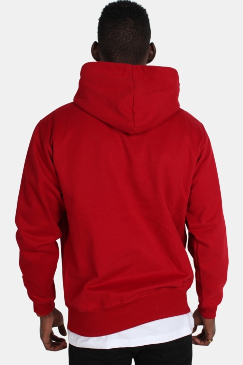 Basic Brand Hooded Genser Red