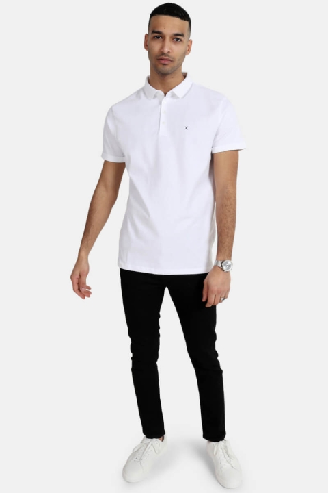 Clean Cut Silkeborg Polo T-skjorte White