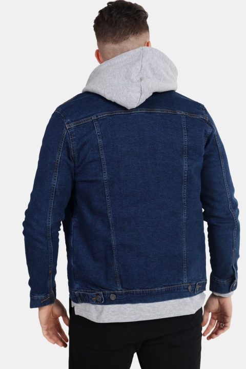 Denim Project Kash Dongerijakke Dark Blue