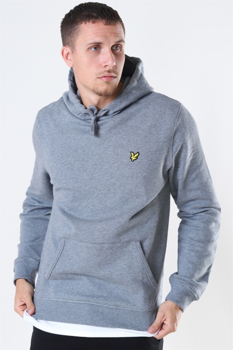 Lyle & Scott Pullover Hoodie Mid Grey Marl