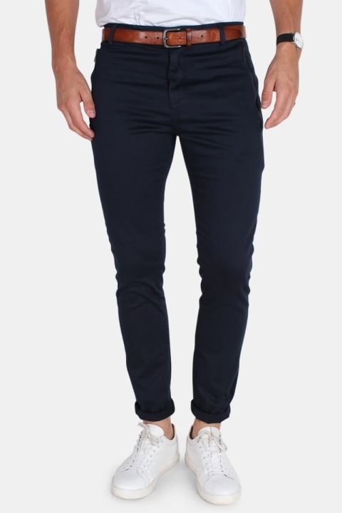 Bound David Chinos Navy 