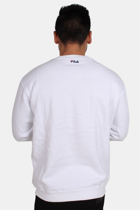 Fila Classic Logo Genser Bright White