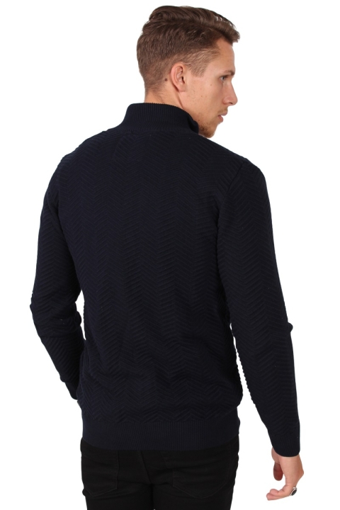 Kronstadt Carlo Zip Strikke Navy