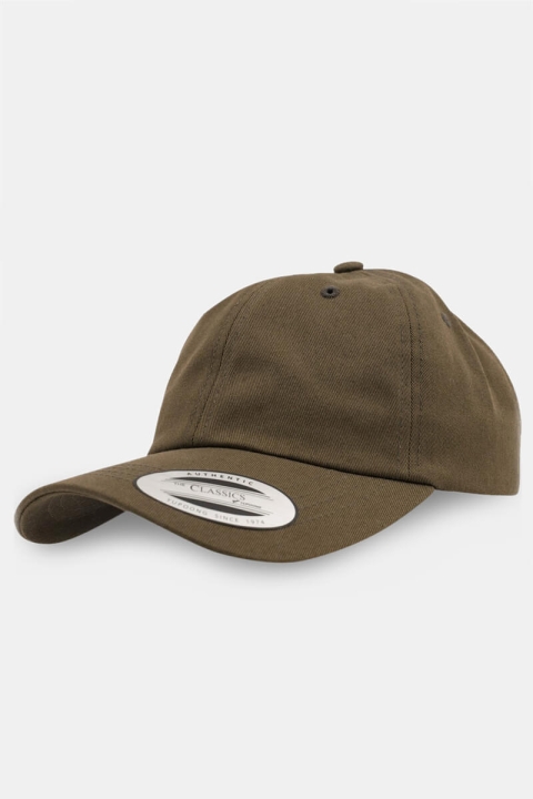 Flexfit Low Profile Cotton Twill Baseball Caps Olive