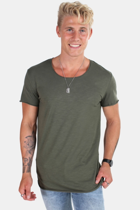 Jack & Jones Bas T-skjorte SS U-neck Noos Thyme